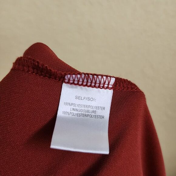 Tanya Taylor Off Shoulder “Wilona” Midi Dress Size 0 $595 Rust Brown valentines - Picture 9 of 12